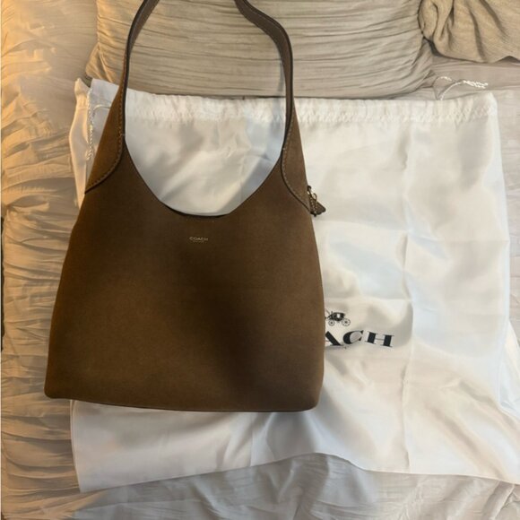 New coach 1941 Brooklyn suede shoulder bag - Picture 3 of 6